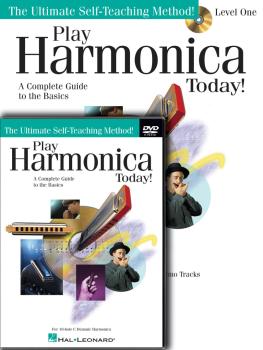 Play Harmonica Today! Beginner's Pack: Level 1 Book/Online Audio/DVD P (HL-00701875)