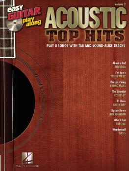 Acoustic Top Hits: Easy Guitar Play-Along Volume 2 (HL-00702569)