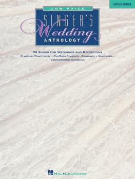 Singer's Wedding Anthology - Revised Edition (Low Voice - 59 Songs) (HL-00740008)