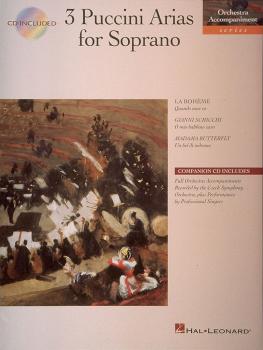 3 Puccini Arias for Soprano: Orchestra Accompaniment Series (HL-00740058)