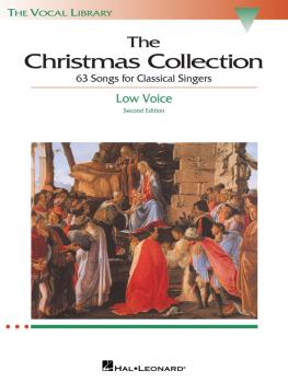 The Christmas Collection: The Vocal Library Low Voice (HL-00740154)