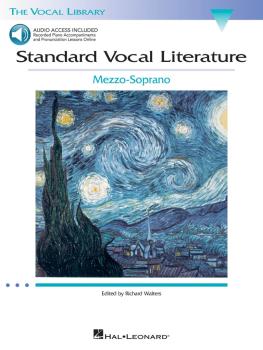 Standard Vocal Literature - An Introduction to Repertoire (Mezzo-Sopra (HL-00740273)