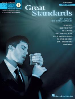 Great Standards: Pro Vocal Men's Edition Volume 22 (HL-00740358)