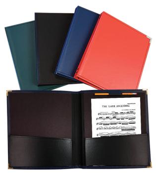 Band and Orchestra Folder: Rehearsal Folder, 12 inch. x 14 inch. - Bla (HL-00750478)