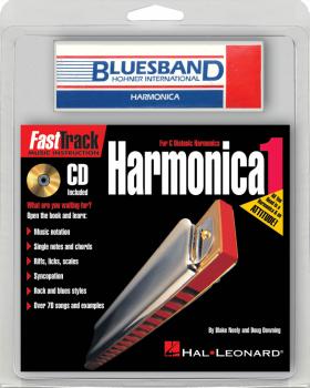 FastTrack Mini Harmonica Pack: Book/Online Audio/Harmonica Pack (HL-00820016)