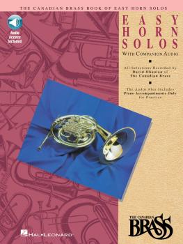 Canadian Brass Book of Easy Horn Solos (Book/Online Audio) (HL-00841146)