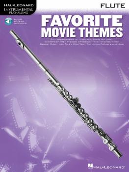 Favorite Movie Themes: Flute Play-Along Book with Online Audio (HL-00841166)