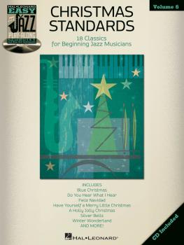 Christmas Standards: Easy Jazz Play-Along Volume 6 (HL-00101397)
