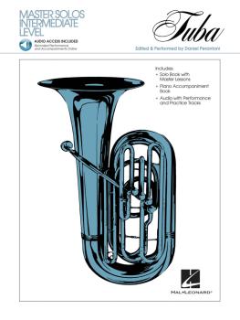 Master Solos Intermediate Level - Tuba (B.C.) (Book/Online Audio) (HL-00841331)