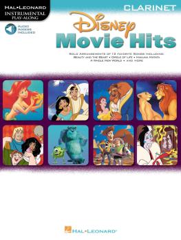 Disney Movie Hits for Clarinet: Play Along with a Full Symphony Orches (HL-00841421)