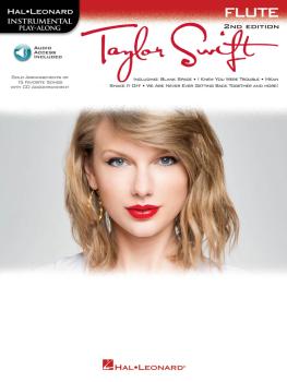 Taylor Swift - 2nd Edition: Flute Play-Along Book with Online Audio (HL-00842532)