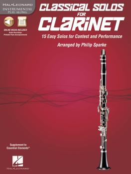 Classical Solos for Clarinet: 15 Easy Solos for Contest and Performanc (HL-00842545)