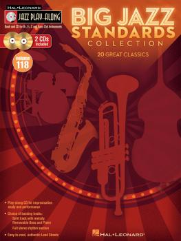 Big Jazz Standards Collection: Jazz Play-Along Volume 118 (HL-00843167)