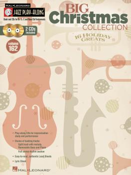 Big Christmas Collection: Jazz Play-Along Volume 162 (HL-00843221)