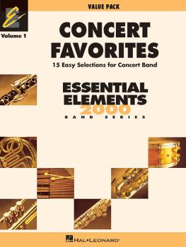 Concert Favorites Vol. 1 - Value Pak: Value Pack 37 Part Books with Co (HL-00860137)