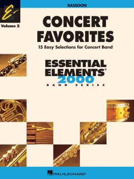 Concert Favorites Vol. 2 - Bassoon: Essential Elements Band Series (HL-00860163)