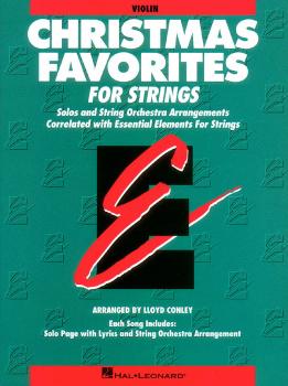 Essential Elements Christmas Favorites for Strings: Violin Book Parts  (HL-00868011)