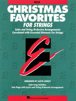 Essential Elements Christmas Favorites for Strings (Cello) (HL-00868013)