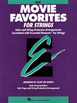 Essential Elements Movie Favorites for Strings (String Bass) (HL-00868023)