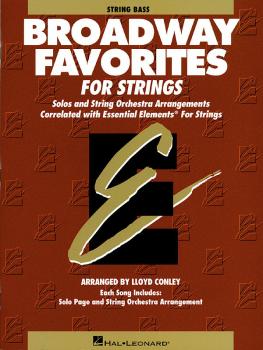 Essential Elements Broadway Favorites for Strings - String Bass (HL-00868043)
