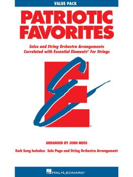 Patriotic Favorites for Strings: Value Pack 24 part books, conductor s (HL-00868071)