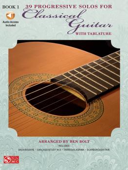 39 Progressive Solos for Classical Guitar (Book 1) (HL-02506915)