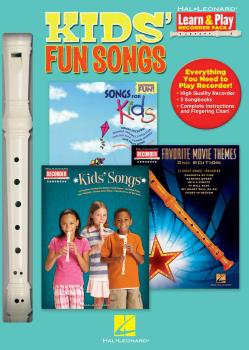 Kids' Fun Songs: Learn & Play Recorder Pack (HL-00102843)