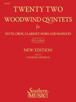 22 Woodwind Quintets - New Edition (Oboe Part) (HL-03770294)