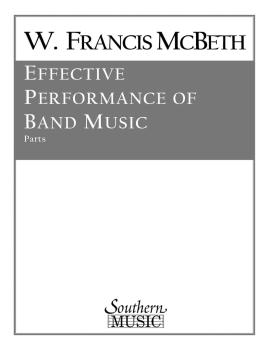Effective Performance of Band Music (Full Score) (HL-03770372)