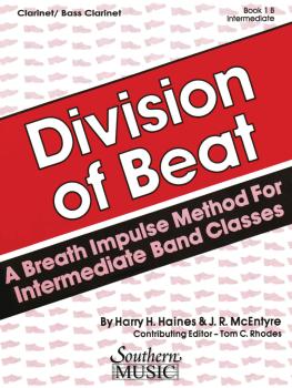 Division of Beat (D.O.B.), Book 1B: Clarinet/Bass Clarinet (HL-03770567)