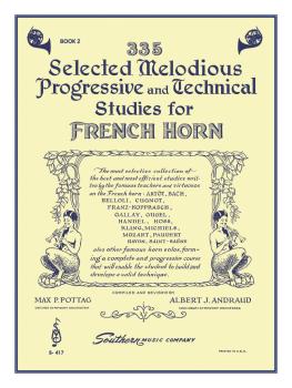 335 Selected Melodious Progressive & Technical Studies (Horn) (HL-03770622)