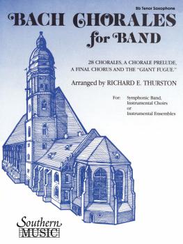 Bach Chorales for Band: B-Flat Tenor Saxophone (HL-03770733)