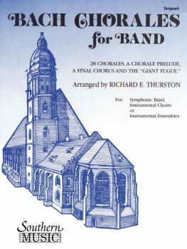 Bach Chorales for Band (Timpani) (HL-03770739)