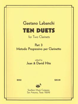 Ten Duets from Metodo Progressivo (Clarinet) (HL-03770894)