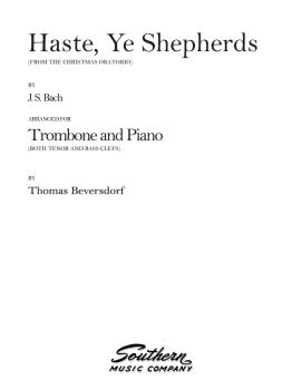 Haste, Ye Shepherds (Trombone) (HL-03774108)
