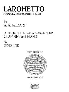 Larghetto from Clarinet Quintet, K. 581 (Clarinet) (HL-03774376)