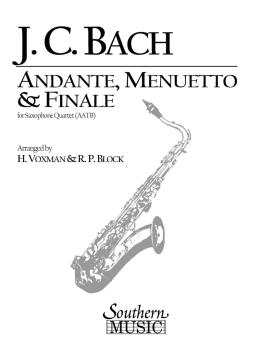 Andante, Menuetto and Finale (Saxophone Quartet) (HL-03775169)
