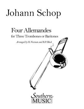 Four Allemandes (Trombone Trio) (HL-03775341)