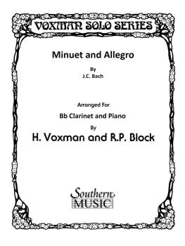 Minuet and Allegro (Clarinet) (HL-03775614)