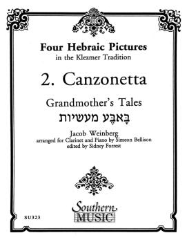 Four Hebraic Pictures (Canzonetta) (Clarinet) (HL-03776217)