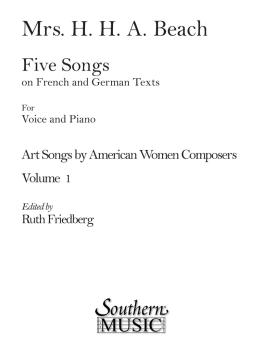 Art Songs by American Women Composers: Volume 1: Five Songs on French  (HL-03779159)