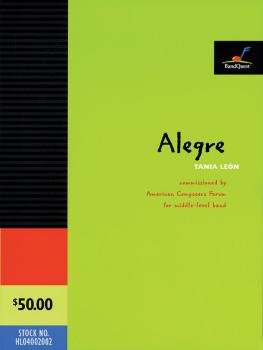 Alegre: Commissioned by American Composers Forum (HL-04002002)