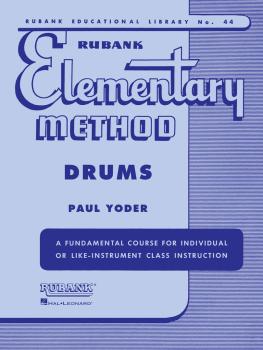 Rubank Elementary Method - Drums (HL-04470090)