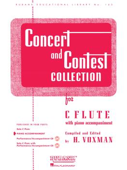 Concert and Contest Collection for C Flute (Piano Accompaniment) (HL-04471620)