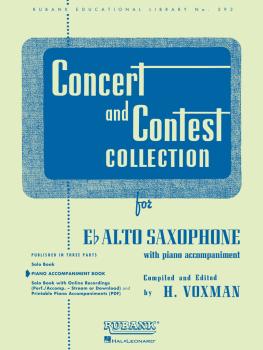 Concert and Contest Collection for Eb Alto Saxophone (Piano Accompanim (HL-04471700)