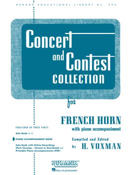 Concert and Contest Collection for French Horn (Piano Accompaniment) (HL-04471780)