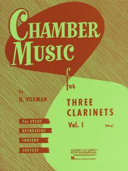 Chamber Music for Three Clarinets, Vol. 1 (Easy) (HL-04474550)