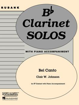 Bel Canto: Bb Clarinet Solo with Piano - Grade 3 (HL-04476752)