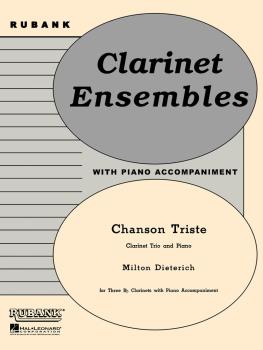 Chanson Triste: Bb Clarinet Trio with Piano - Grade 2.5 (HL-04476850)