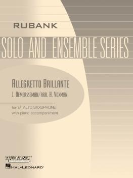 Allegretto Brillante: Alto Saxophone Solo with Piano - Grade 3.5 (HL-04476941)